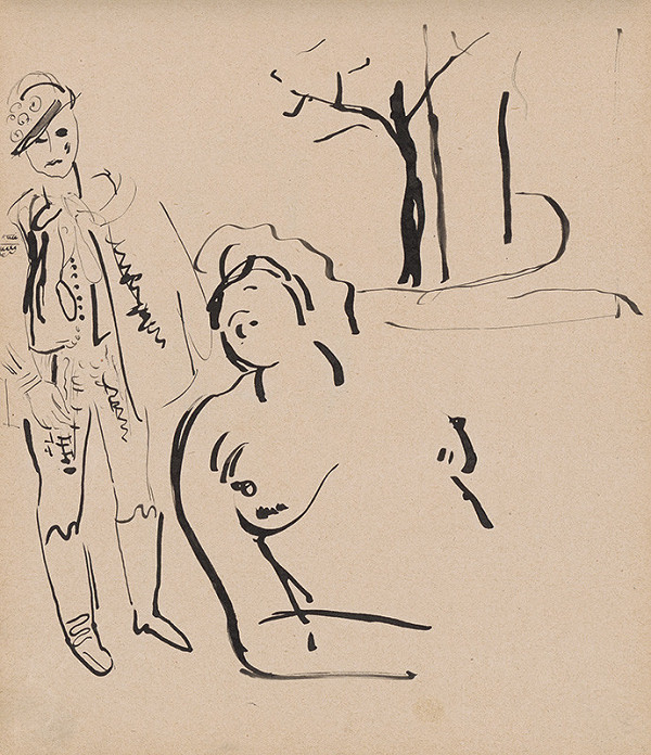 Cyprián Majerník – Skicár - 40 listov 