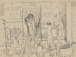 Jozef Šturdík – Kaviareň - Paríž 