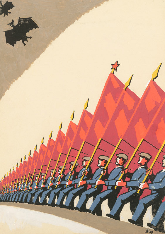 Štefan Bednár – Návrh na zadnú stranu prebalu alba Antikomunisti 