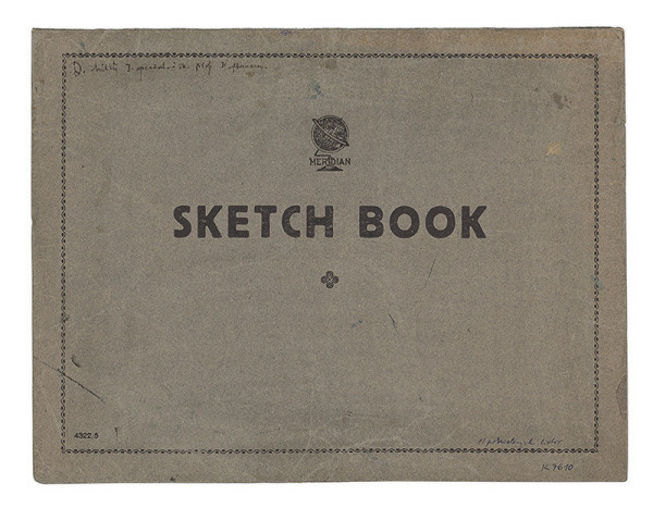 Dezider Milly – Sketchbook - 11 Sheets with Drawing 