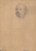 František Klimkovič – Portrait of a Man with Beard and Moustache 