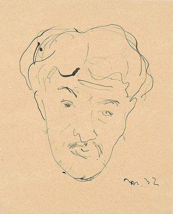 Cyprián Majerník – Autoportrét 