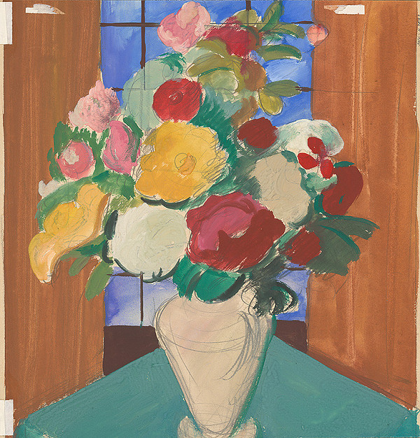 Cyprián Majerník – Štúdia k obrazu Španielsky motív 