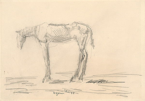 Cyprián Majerník – Emaciated Horse