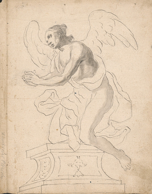 Florián Klimkovič ml. – Kľačiaci anjel na barokovom podstavci 