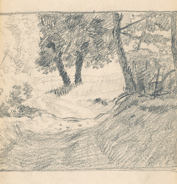 Ivan Žabota – Sketch of a Landscape
