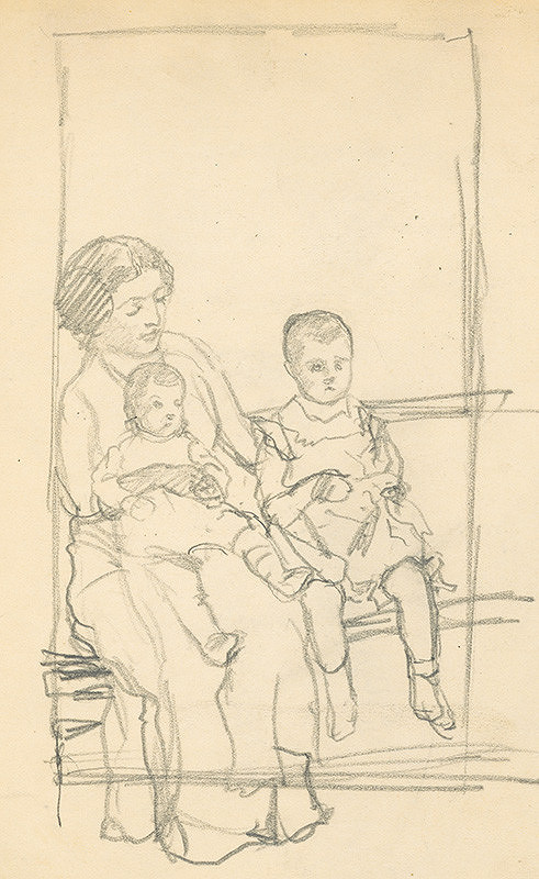 Ivan Žabota – Mother with a Child 1. 