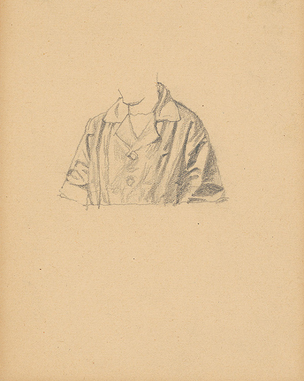 Ivan Žabota – Study of a Man's Coat