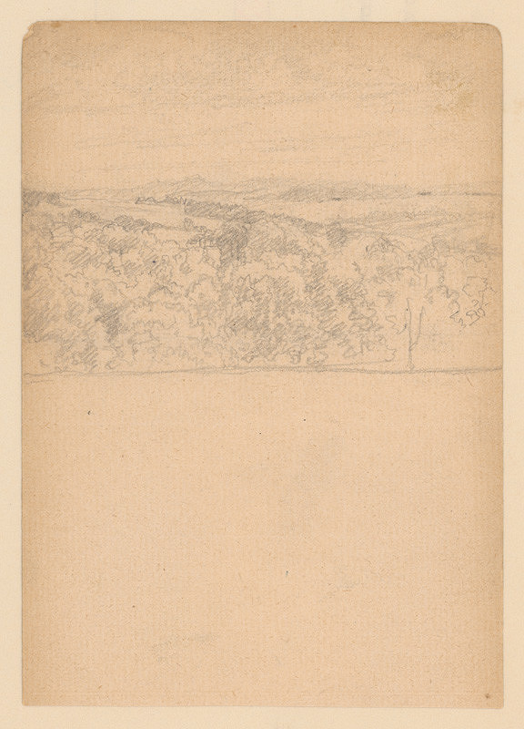 Ivan Žabota – Landscape Sketch 3.