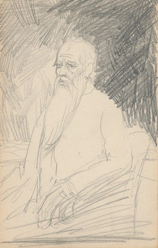 Ivan Žabota – Sediaci muž s dlhou bradou