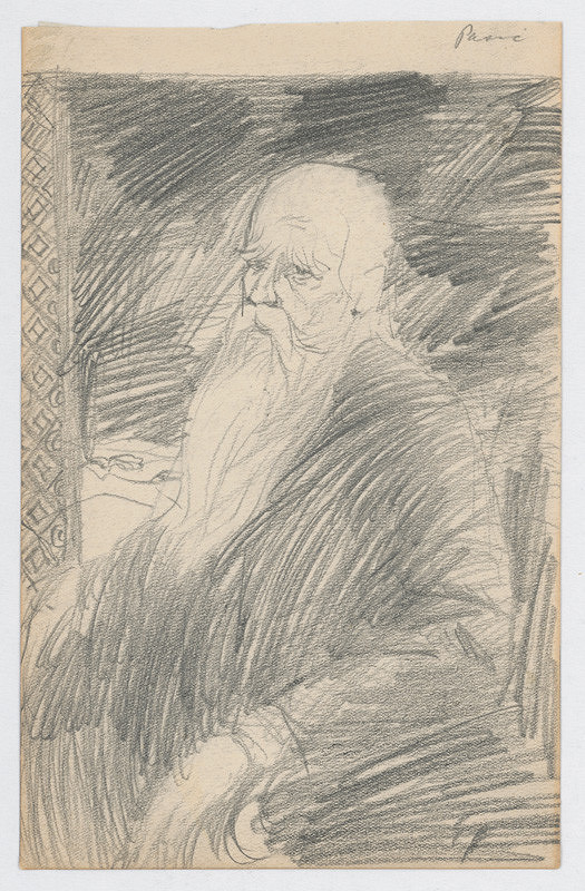 Ivan Žabota – Portrait of an Old Man
