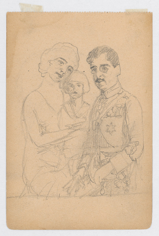Ivan Žabota – King Alexander with Family 3. 