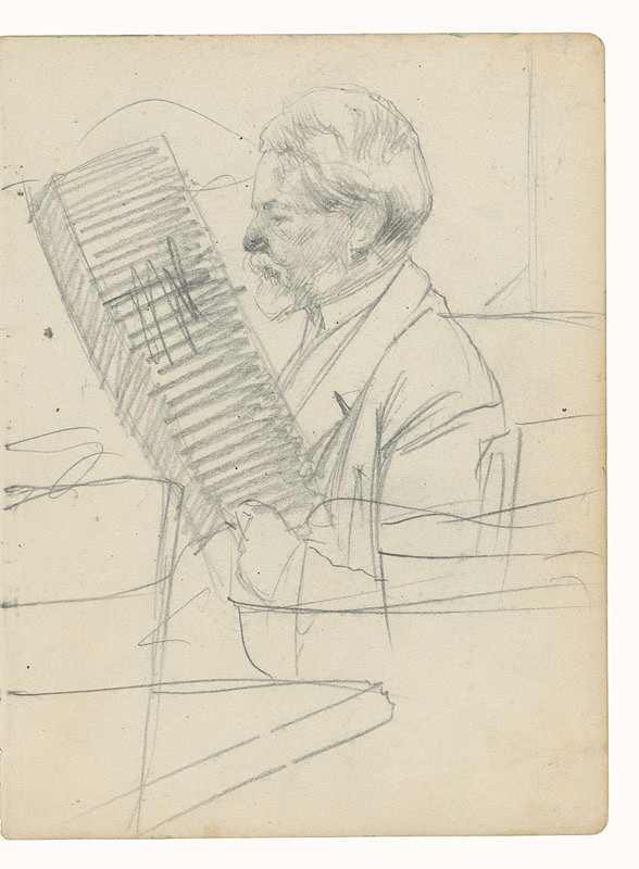 Ivan Žabota – Skicár 1-21 listov 