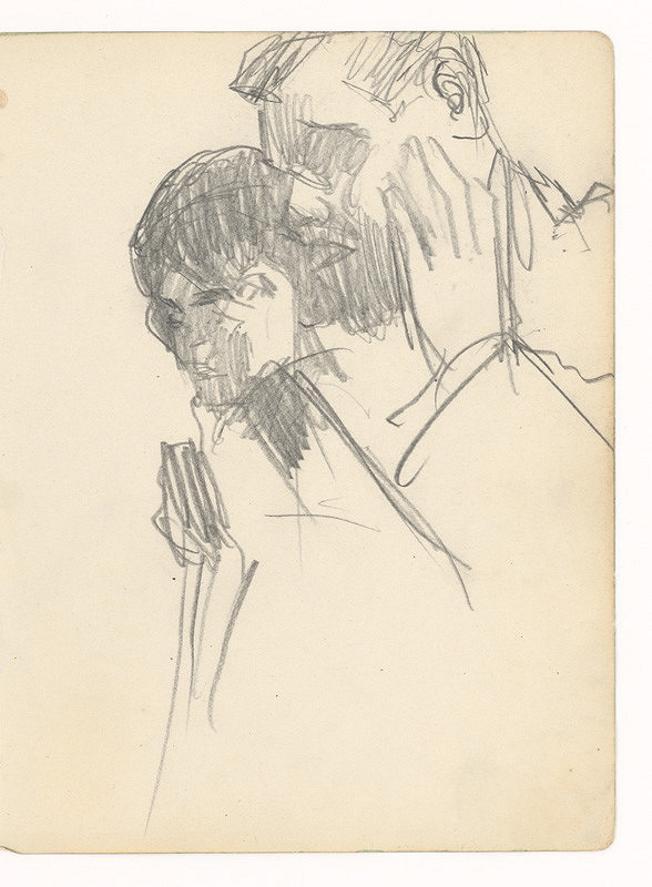 Ivan Žabota – Skicár 1-21 listov 