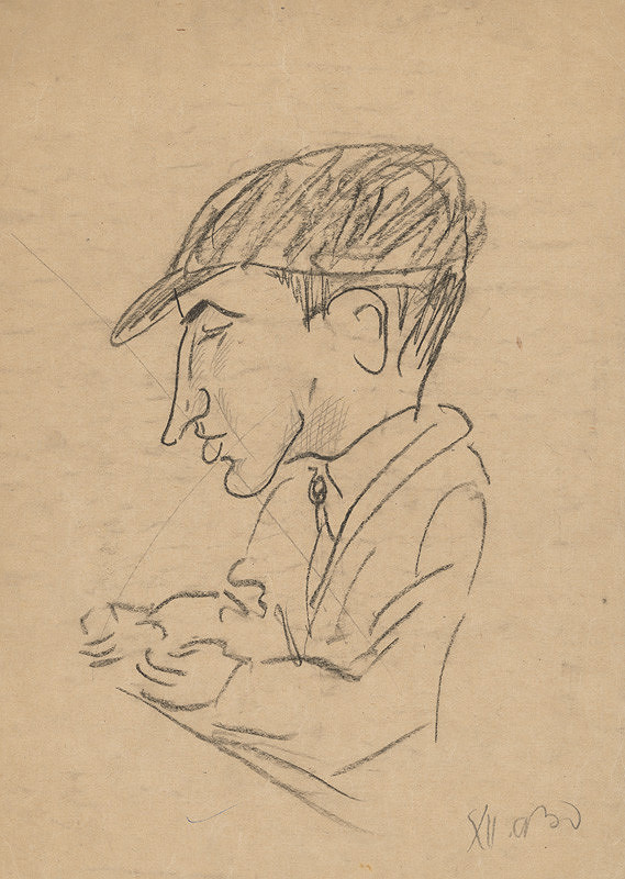 Eugen Nevan – Hlava muža v športovej čiapke 