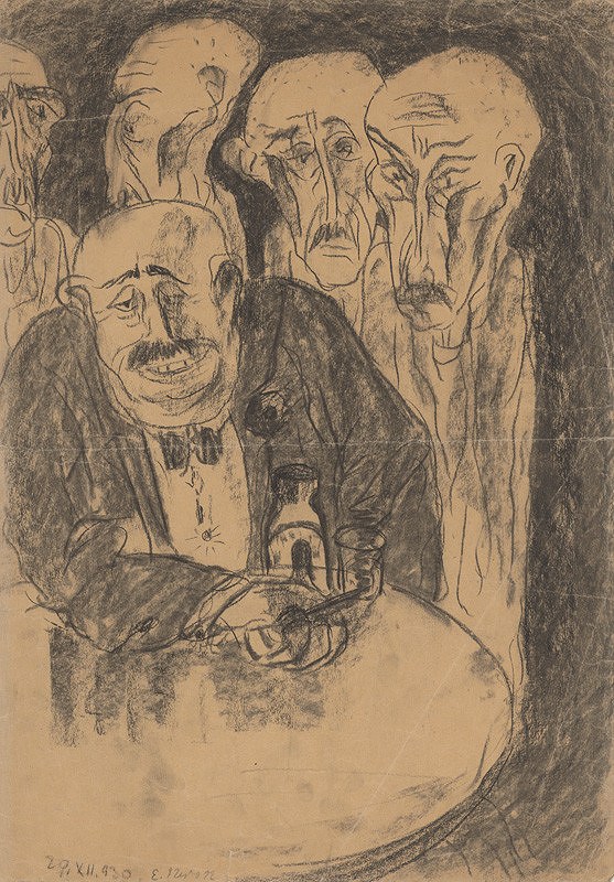 Eugen Nevan – Having a Drink 