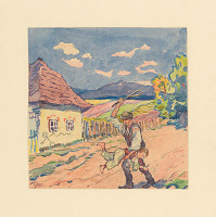 Gustáv Mallý – 9. - Payment for Painting White-Limed Cottage 