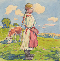 Gustáv Mallý – 10. - Shepherdess 