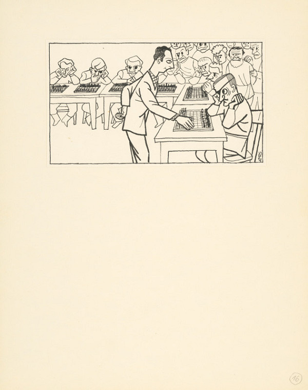 Štefan Bednár – Dvanásť stoličiek. Ilustrácia č. 16