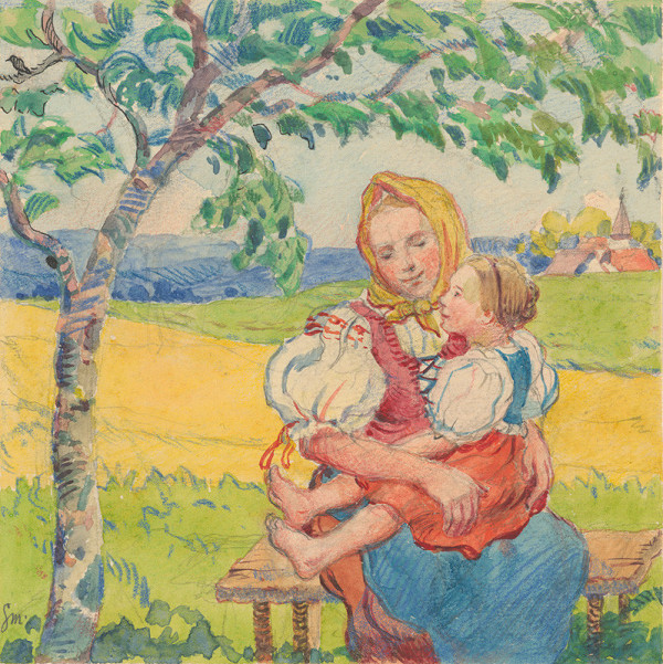 Gustáv Mallý – 18. - In Mother's Arms