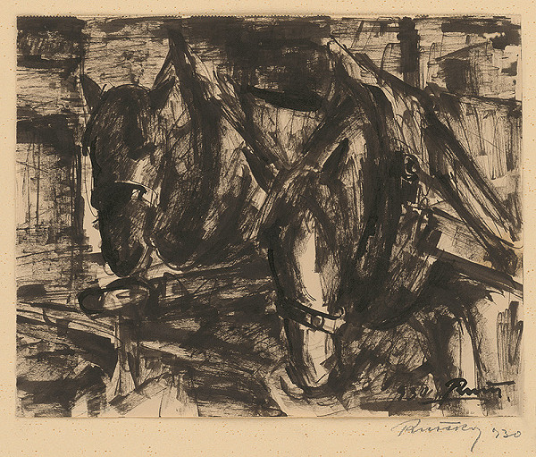 Viliam Ruttkay-Nedecký – Horses 