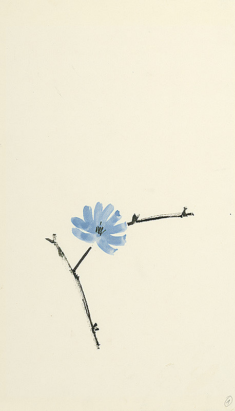 Viera Kraicová – Blue Flower - 8.