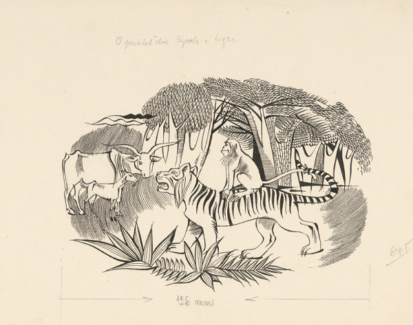 Ferdinand Hložník – The Friendship of the Buffalo and the Tiger