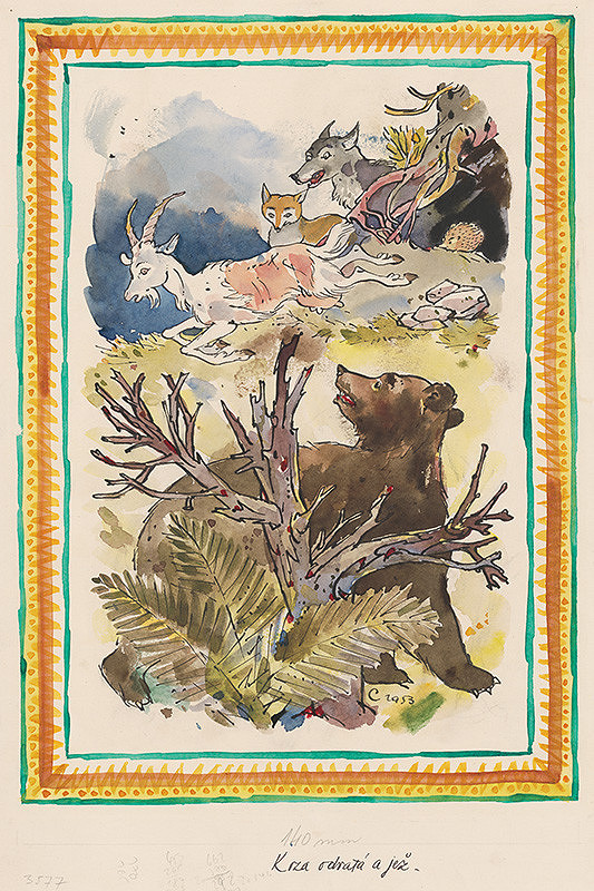 Štefan Cpin – Koza obdratá a jež 