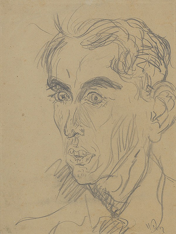 Arnold Peter Weisz-Kubínčan – Self-Portrait