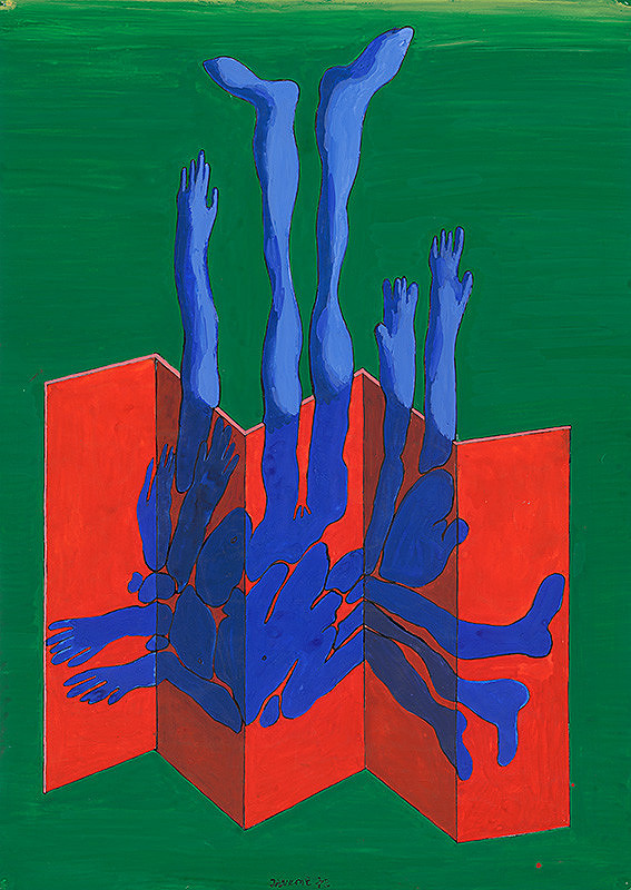 Jozef Jankovič – Modrá, červená, zelená 