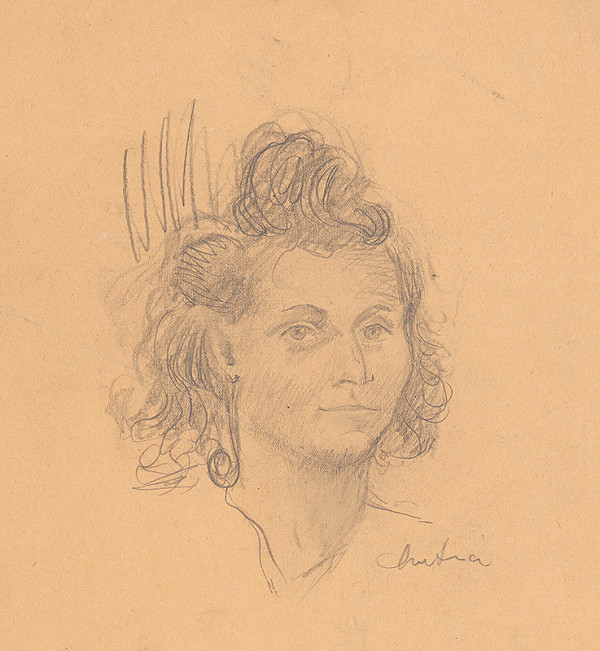 Arnold Peter Weisz-Kubínčan – Portrait of a Woman