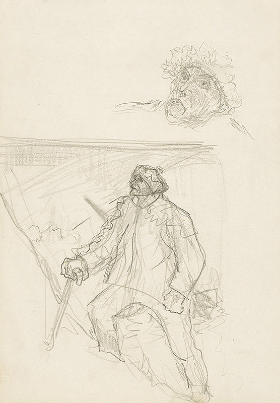 Arnold Peter Weisz-Kubínčan – Kráčajúci muž 