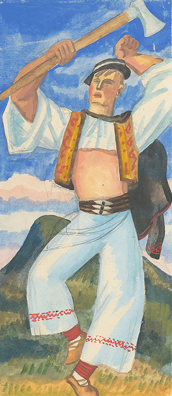 Štefan Bednár – Odzemok. Návrh pre pivnicu Detvan 