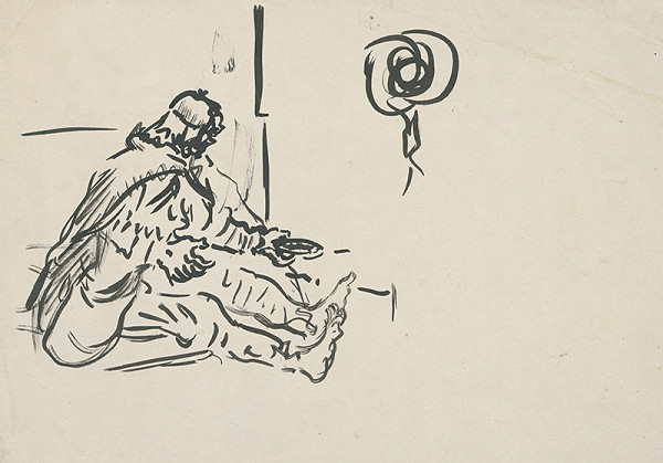 Arnold Peter Weisz-Kubínčan – Beggar 