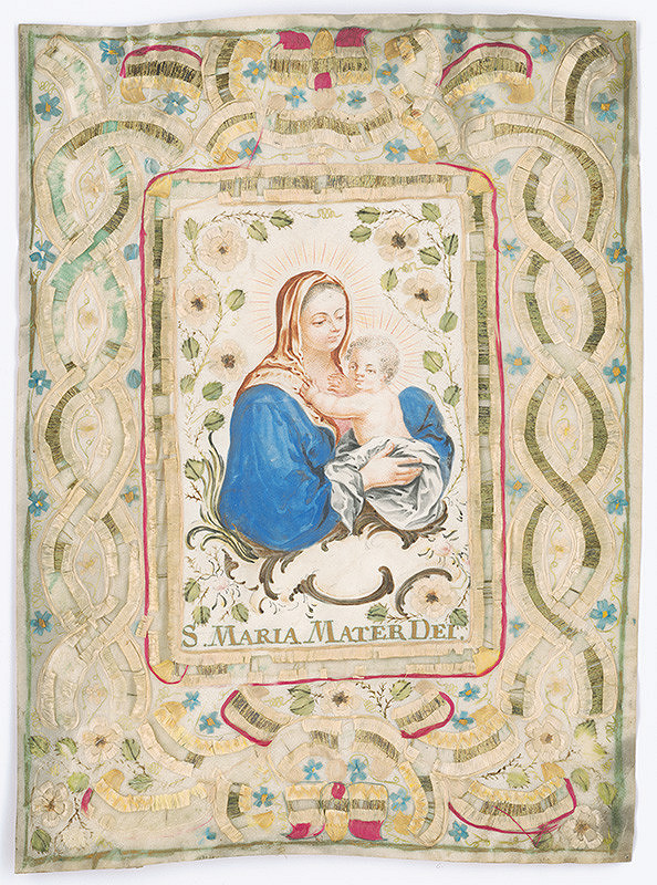 Stredoeurópsky autor z 18. storočia – Madona s dieťaťom