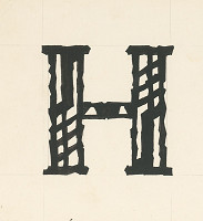 Ľudovít Fulla – Iniciála - H 
