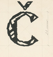 Ľudovít Fulla – Iniciála - Č 