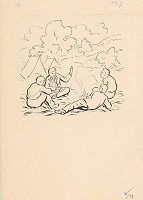 Gejza Szalay – By the Bonfire 