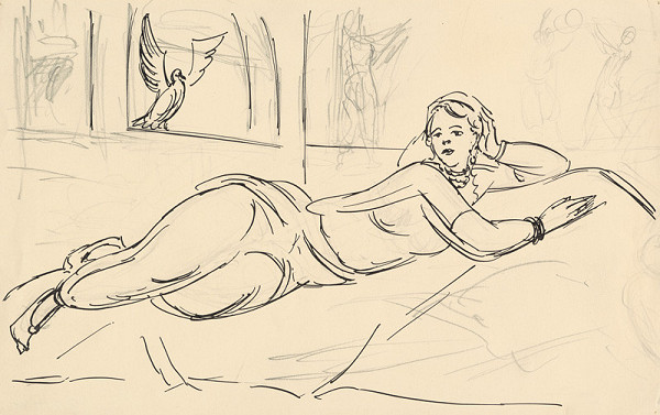 Jozef Ilečko – Holubica v okne 