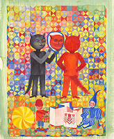 Viera Gergeľová – 3.-Puf a Muf Pred zrkadlom 