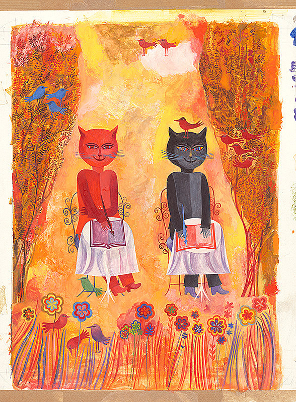 Viera Gergeľová – 4. - Puf and Muf Cats Writing 