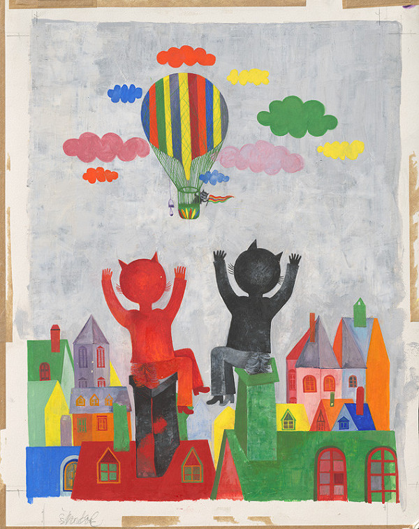 Viera Gergeľová – 7. - Puf and Muf. Baloon 