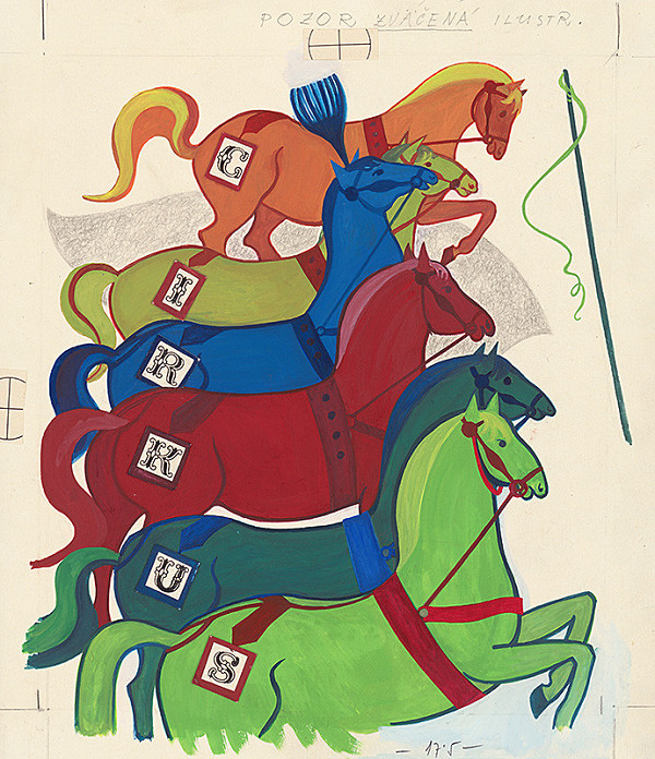 Viera Gergeľová – Kone 