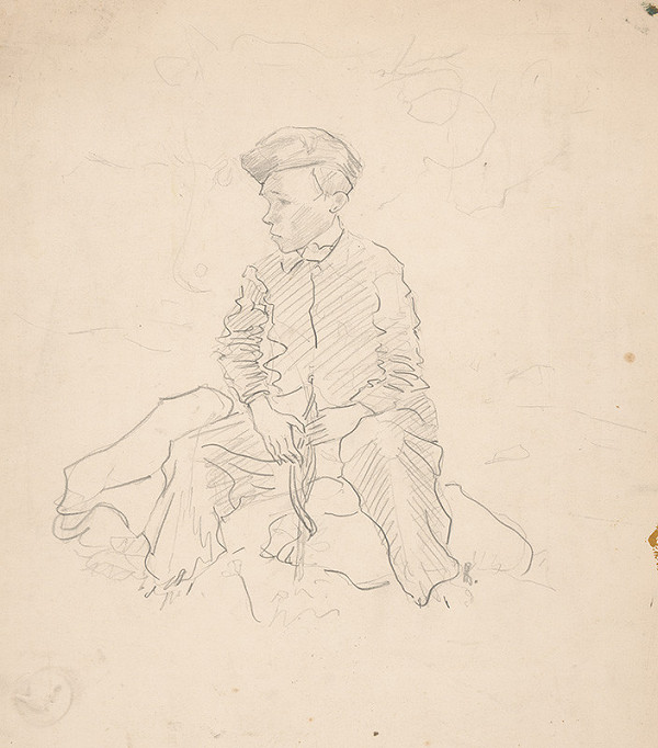 Arnold Peter Weisz-Kubínčan – Štúdia pasáčika 