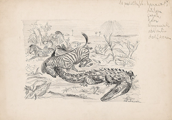 Arnold Peter Weisz-Kubínčan – Africké zvieratá 