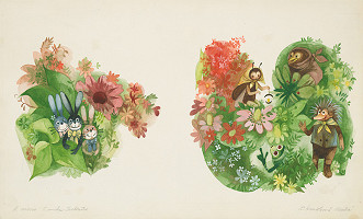 Ľuba Končeková-Veselá – 6. Illustration Meduška and her Friends 