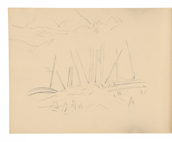 Arnold Peter Weisz-Kubínčan – Skicár (20 listov) 