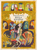 Miroslav Cipár – Biela kňažná - predná strana prebalu 