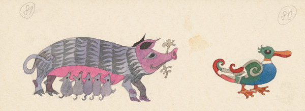 Miroslav Cipár – Biela kňažná - Prasa a kačka 