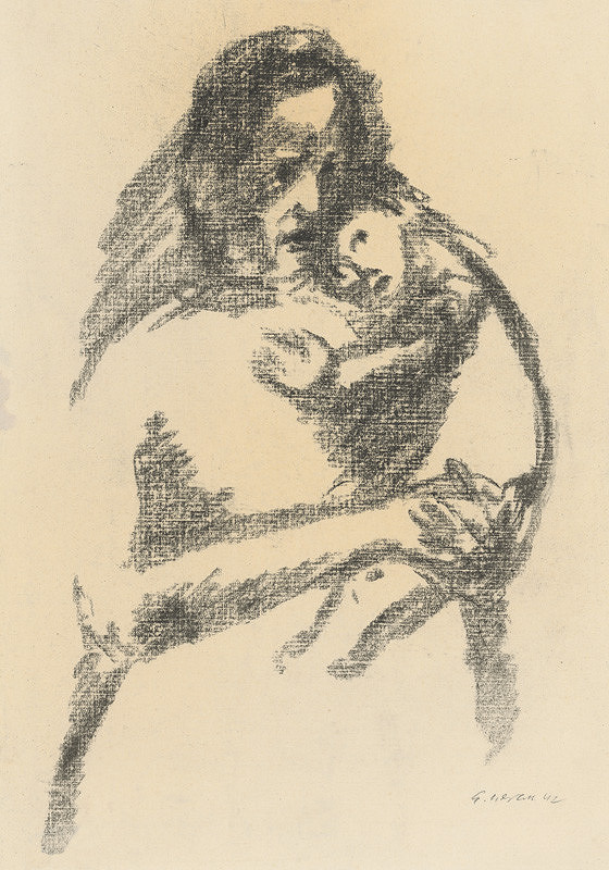 Eugen Nevan – Matka s dieťaťom 